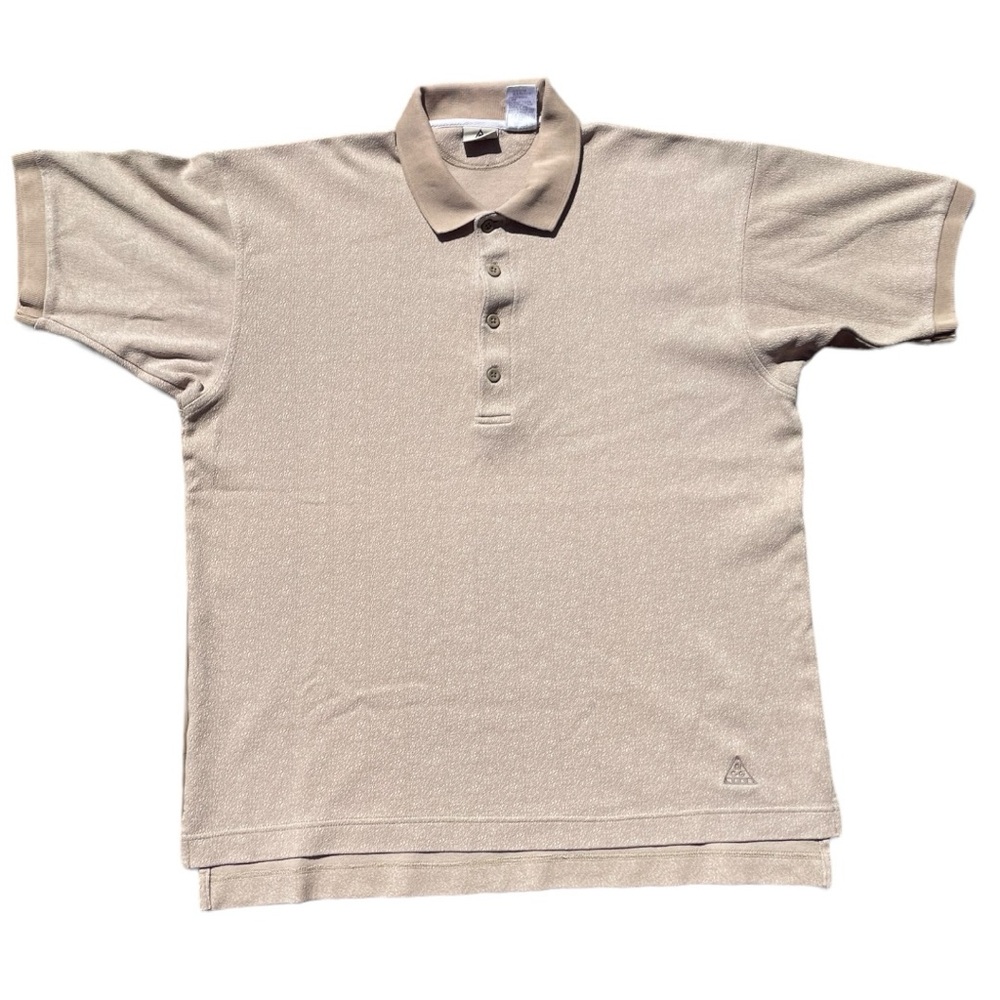 Tan ACG Nike Polo Shirt (L)